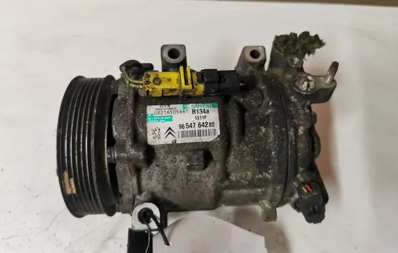Citroen C5 Air conditioning (A/C) compressor (pump) 9654764280 08216505661 R134A