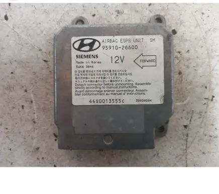 Hyundai Santa Fe Airbag control unit/module 9591026600 44S0013555C 25020204