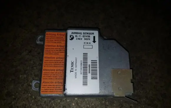 BMW 5 E39 Airbag control unit/module 65778374798