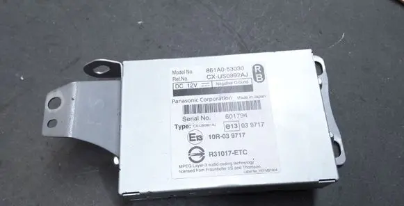 Lexus IS 220D-250-350 USB control unit 861A053030 CXUS0992AJ 10R039717