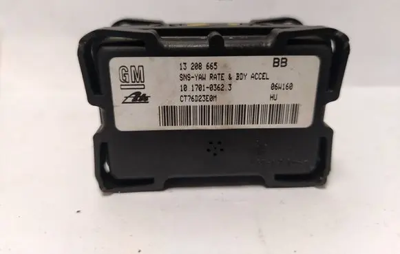 ESP acceleration yaw rate sensor