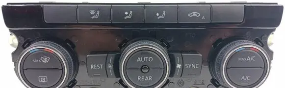 Volkswagen Sharan Climate control unit 7N0907044BD