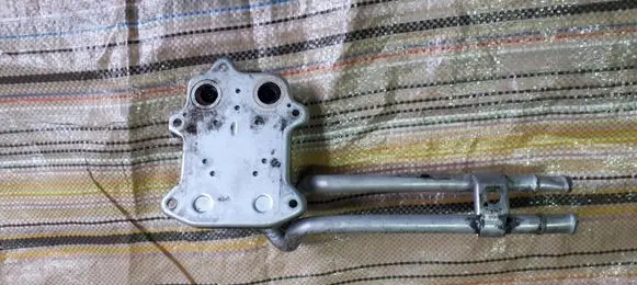 Volkswagen Golf VI Engine oil radiator 03C117021