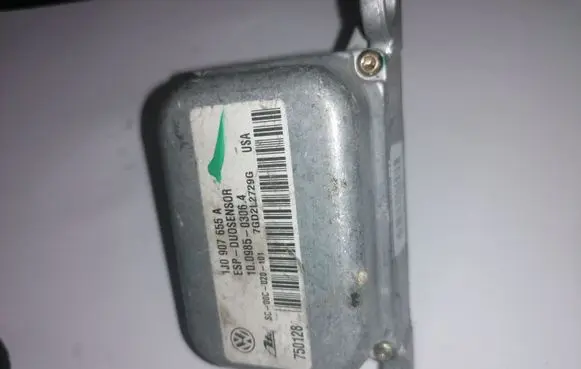 Volkswagen Golf IV ESP acceleration yaw rate sensor 1J0907655A