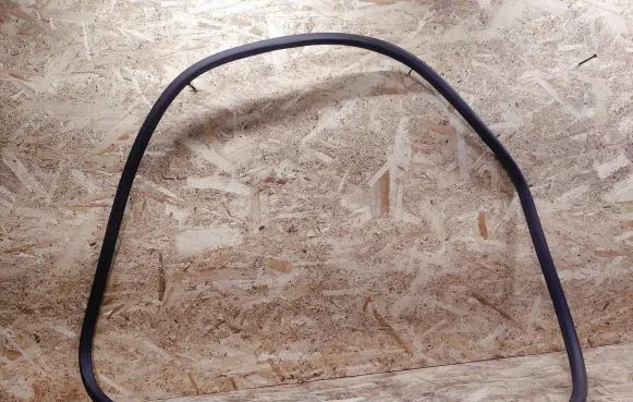 Porsche Panamera (970) Front door rubber seal