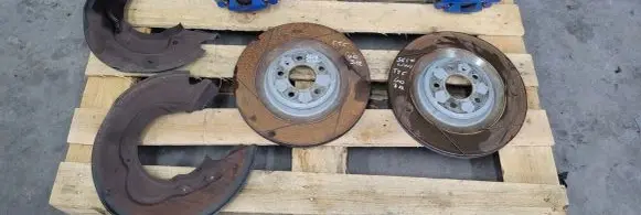 Audi A6 S6 C7 4G Brake discs and calipers set 