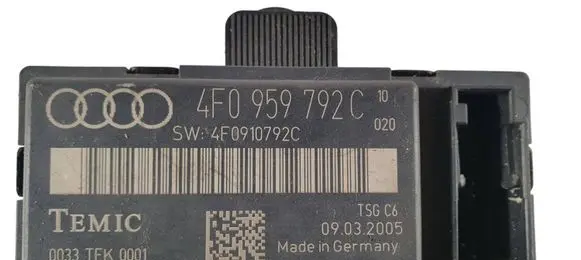 Audi A6 S6 C6 4F Door control unit/module 4F0959792C 4F0910792C