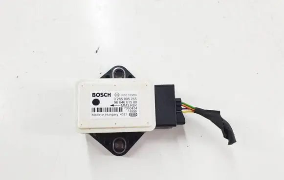 Peugeot 3008 I ESP acceleration yaw rate sensor 9664661580 0265005765 7060474