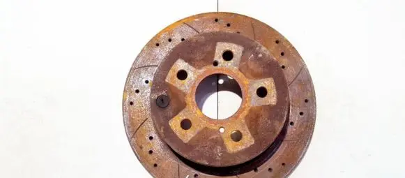 Toyota RAV 4 (XA30) Rear brake disc neventiliuojamas