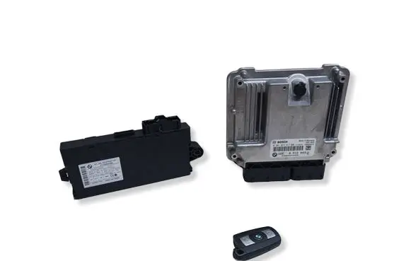 BMW 3 E90 E91 Engine ECU kit and lock set 8512043 028101517 9237047
