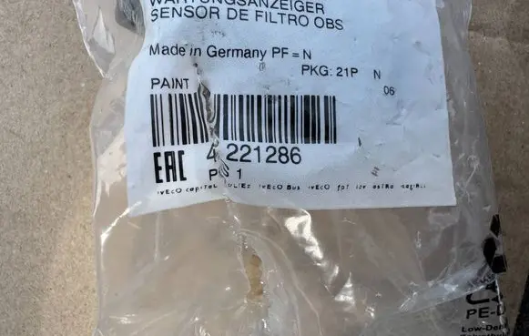 Iveco Daily 6th gen Air pressure sensor 4221286