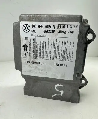 Volkswagen Golf V Airbag control unit/module 1K0909605N 5WK43413 03H015S2100
