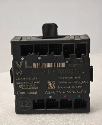 Mercedes-Benz GLE (W166 - C292) Door control unit/module A1669000318 A1669025308 A1669012103