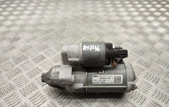 Fiat Doblo III Starter motor 9832577880