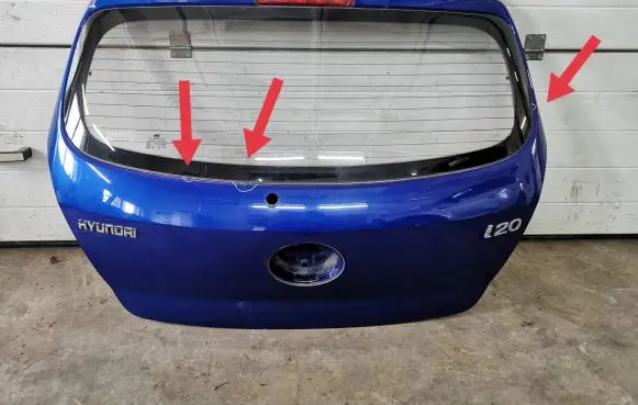 Hyundai i20 (PB PBT) Tailgate/trunk/boot lid