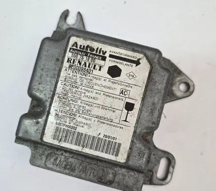 Renault Kangoo I Airbag control unit/module 8200098401 550751800 6027FH00202