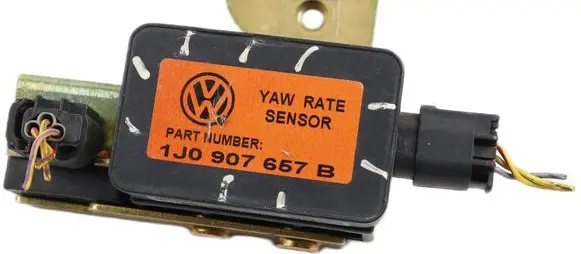 Volkswagen Golf IV ESP acceleration yaw rate sensor 1J0907657B 1J0907651A