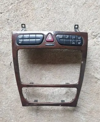 Mercedes-Benz C W203 Climate control/heater control trim A2036804639 2038216758 30169172001