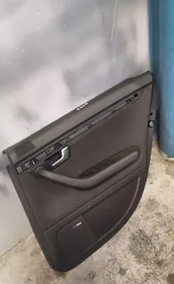 Rear door card panel trim