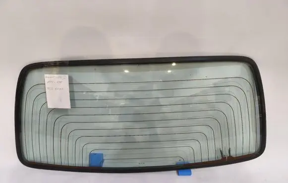 Renault Clio I Rear windscreen/windshield window 7232BGNH