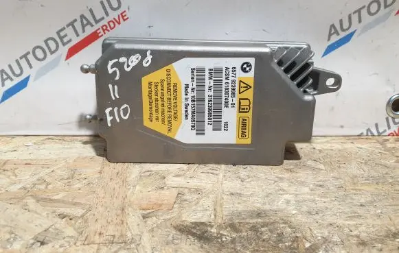 BMW 5 F10 F11 Airbag control unit/module 9239985 65779239985