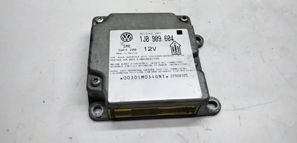 Volkswagen PASSAT B5 Airbag control unit/module 1J0909604