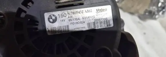 BMW 3 E90 E91 Generator/alternator 7805432 2605773B FG18D024