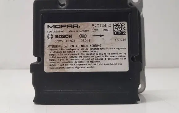 Fiat Doblo Airbag control unit/module 52014450 0285012824