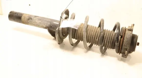 Front shock absorber with coil spring