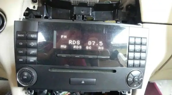 Mercedes-Benz CLK A209 C209 Radio/CD/DVD/GPS head unit A2098206589 IMPRK1231005