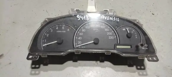 Toyota Avensis T250 Speedometer (instrument cluster) 8380044530 1575104660