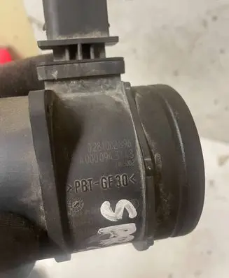 Mercedes-Benz Sprinter W906 Mass air flow meter A0000943248 0281002896