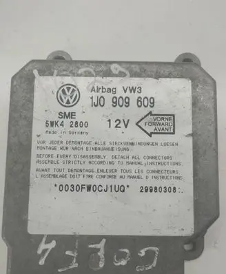 Volkswagen Golf IV Airbag control unit/module 1JO909609 5WK42800 29980308