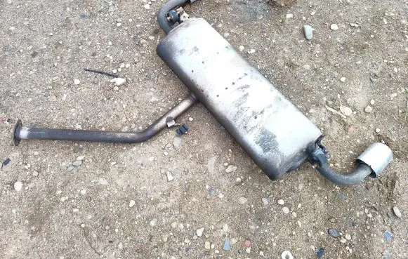 Toyota RAV 4 (XA50) Rear muffler/silencer tail pipe 