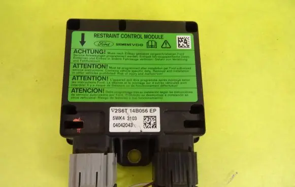 Ford Fiesta Airbag control unit/module 2S6T14B056EP 2S6T-14B056-EP