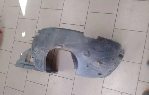 Peugeot 208 I Front wheel arch liner splash guards 9673797180