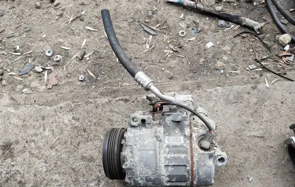 BMW 5 E60 E61 Air conditioning (A/C) compressor (pump) 6917859 7SEU17C GE4471806763