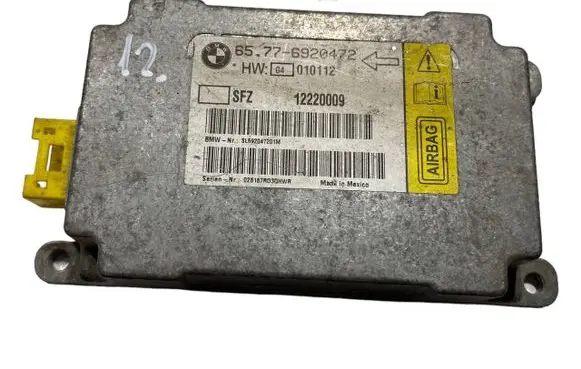 BMW 7 E65 E66 Airbag control unit/module 6920472 65776920472 12220009