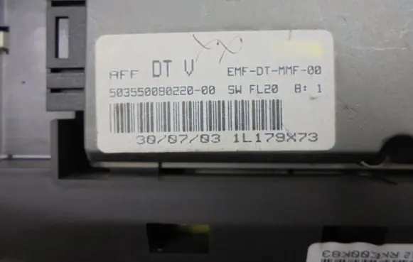 Fiat Ulysse Speedometer (instrument cluster) 1496279080