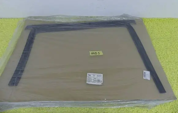 Rubber seal rear door