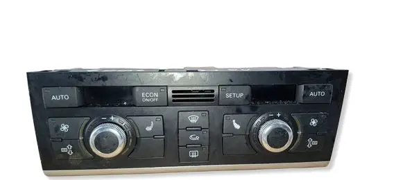 Audi A6 S6 C6 4F Climate control unit 4F2820043Q 4F0910043A 5HB00883361