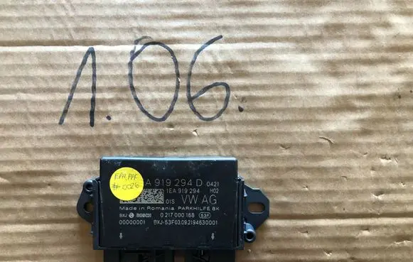 Audi Q4 e-tron Parking PDC control unit/module 1EA919294D A919294D 0217000168