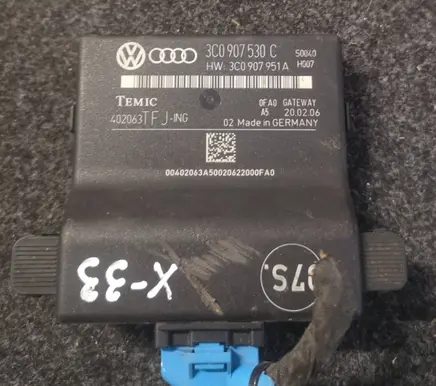 Volkswagen PASSAT B6 Gateway control module 3C0907951A 3C0907530C