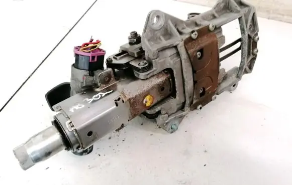 Steering wheel axle