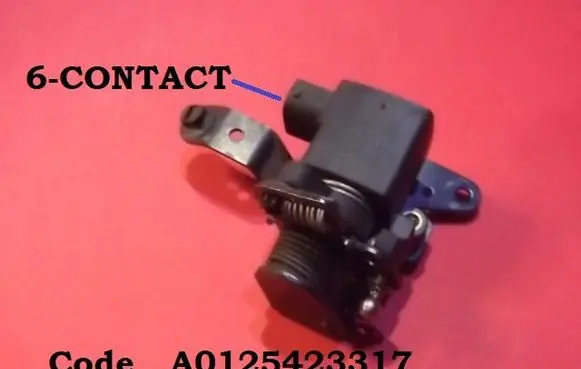 Mercedes-Benz A W168 Accelerator pedal position sensor A0125423317