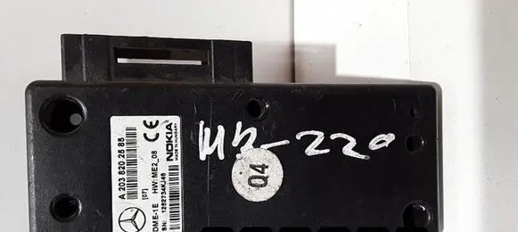 Mercedes-Benz C W203 Engine control unit/module A2038202585