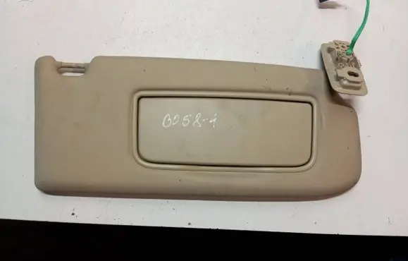 Sun visor clip/hook/bracket