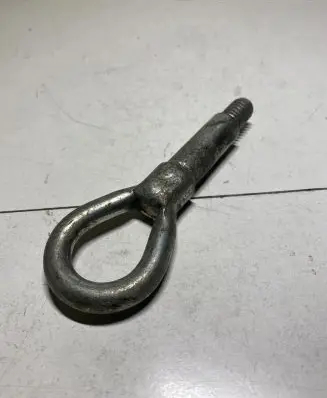 Towing hook eye