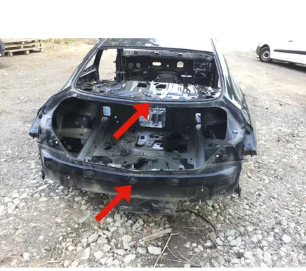 BMW 6 F12 F13 Rear quarter panel 
