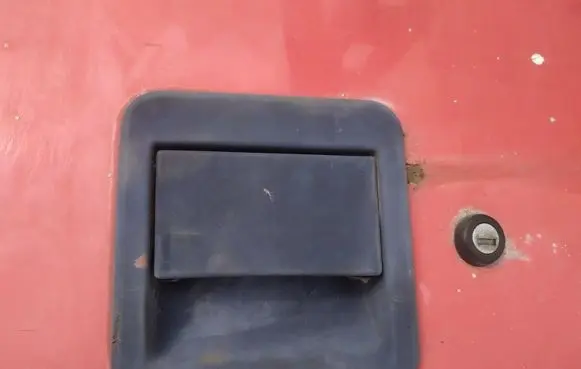 Front door exterior handle